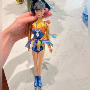 2002 Salt Lake City Olympics Michelle Kwan Barbie Ice Skater doll